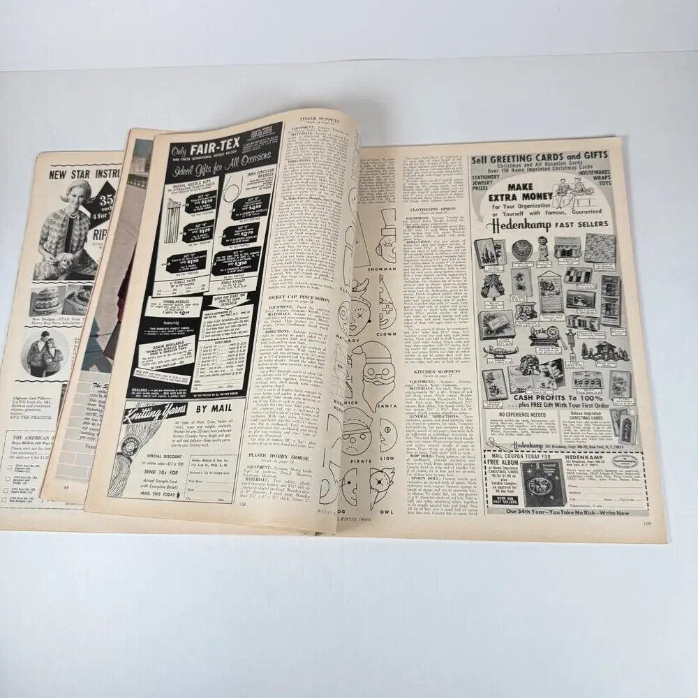 McCall's Needlework & Crafts, Fall-Winter 1964-65 Vintage magazine
